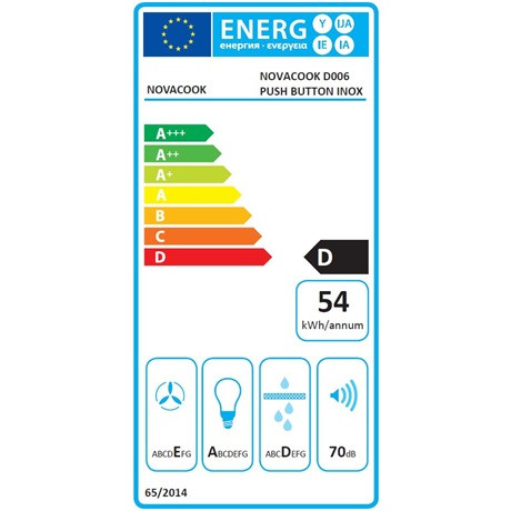 Novacook PÁRAELSZÍVÓ BEÉPÍTHETŐ D006 INOX