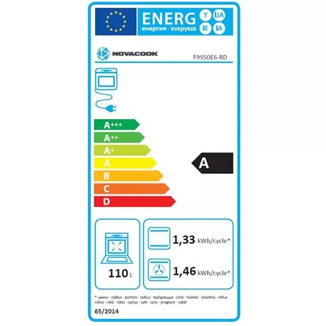 Novacook TŰZHELY KOMBINÁLT 90 CM F9S50E6 RD