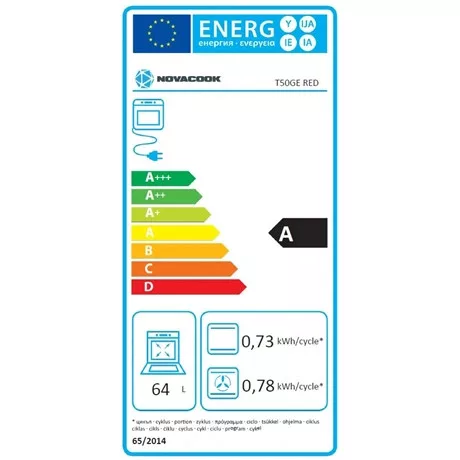 Novacook TŰZHELY KOMBINÁLT T50GE-RED