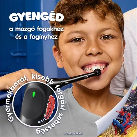 Oral-B GYEREK FOGKEFE + ÚTITOK IO KIDS SPIDERMAN 10PO010477