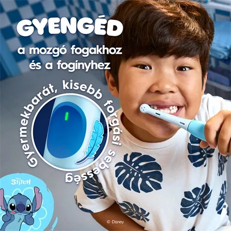 Oral-B GYEREK FOGKEFE + ÚTITOK IO KIDS STITCH 10PO010479