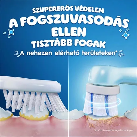 Oral-B GYEREK FOGKEFE + ÚTITOK IO KIDS STITCH 10PO010479