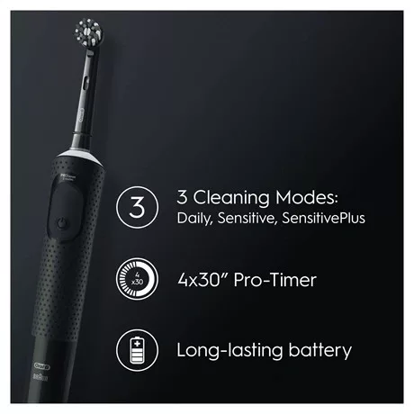 Oral-B ELEKTROMOS FOGKEFE D103 FEKETE