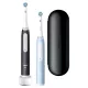 Oral-B ELEKTROMOS FOGKEFE IO3 MATT BLACK/ICE BLUE