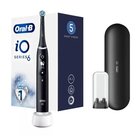 Oral-B ELEKTROMOS FOGKEFE IO6 BLACK ONYX