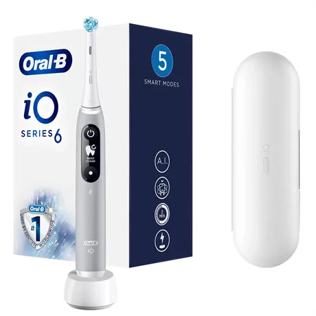 Oral-B ELEKTROMOS FOGKEFE IO6 GREY