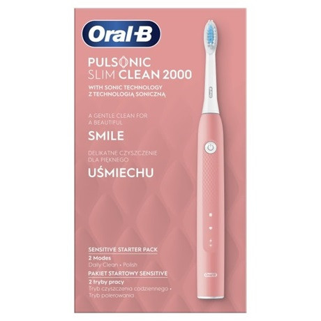 Oral-B ELEKTROMOS FOGKEFE PULSONIC SLIM 2000 PINK