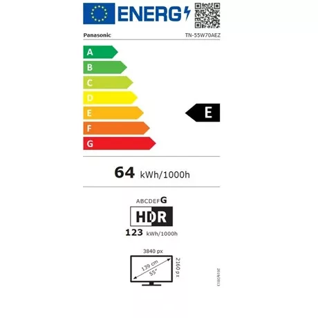 Panasonic UHD GOOGLE SMART TV TN-55W70AEZ