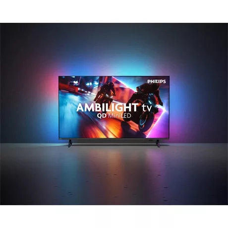 Philips UHD AMBILIGHT SMART QD MINILED TV 85MLED910/12