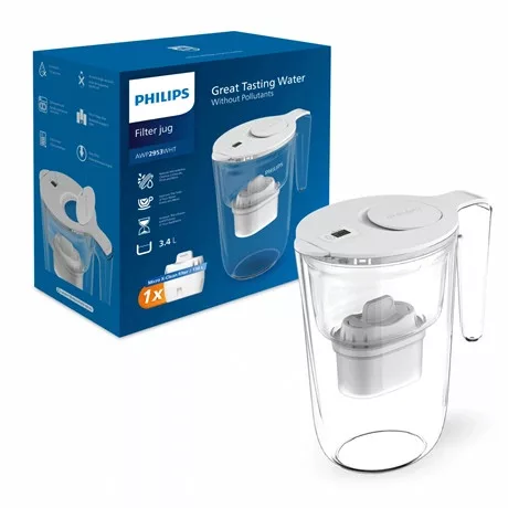 Philips VÍZSZŰRŐ KANCSÓ 3,4L AWP2953WHT/10