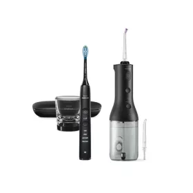   Philips ELEKTROMOS FOGKEFE ÉS FOGKÖZTISZTÍTÓ CSOMAG, FEKETE HX3886/43