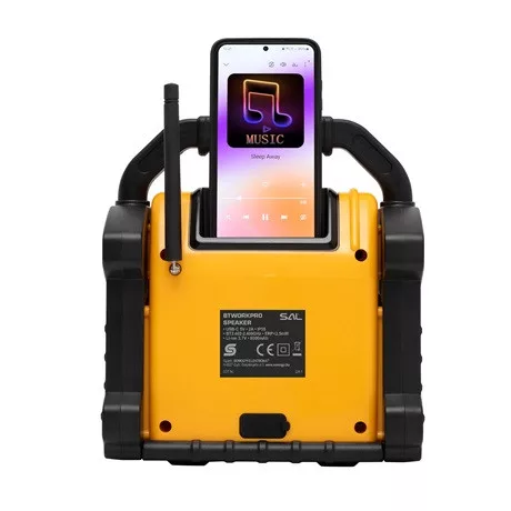 Sal BLUETOOTH HANGSZÓRÓ, LED LÁMPA, POWER BANK BTWORKPRO