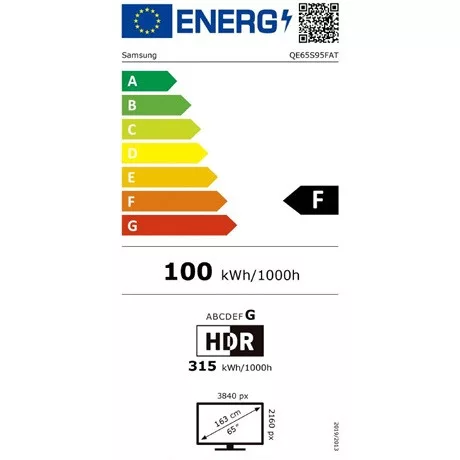Samsung UHD OLED SMART TV QE65S95FATXXH