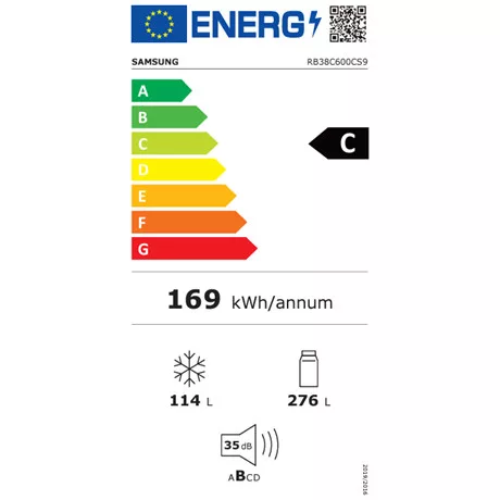 Samsung HŰTŐ ALULFAGYASZTÓS RB38C600CS9/EF