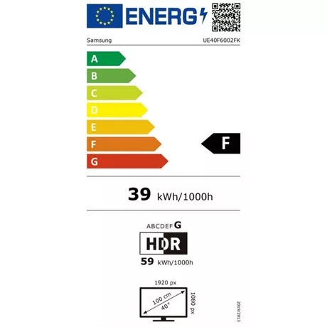 Samsung FULL HD SMART LED TV UE40F6002FKXXH