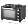 Sencor MINI SÜTŐ 28 L SEO 2800BK