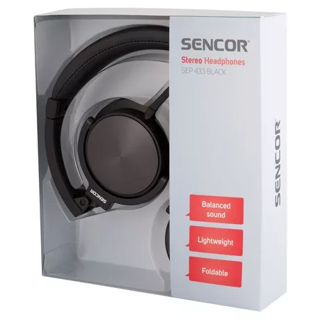 Sencor FEJHALLGATÓ SEP 433 BLACK