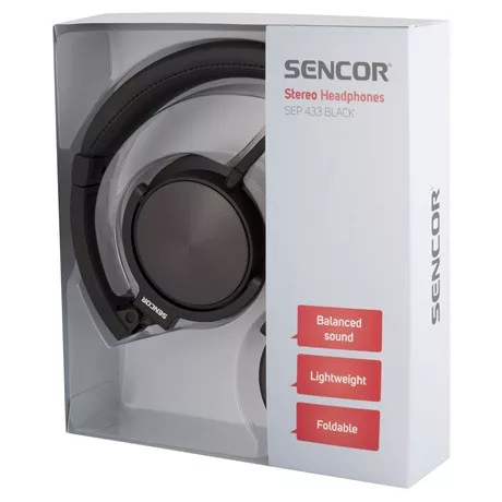 Sencor FEJHALLGATÓ SEP 433 BLACK