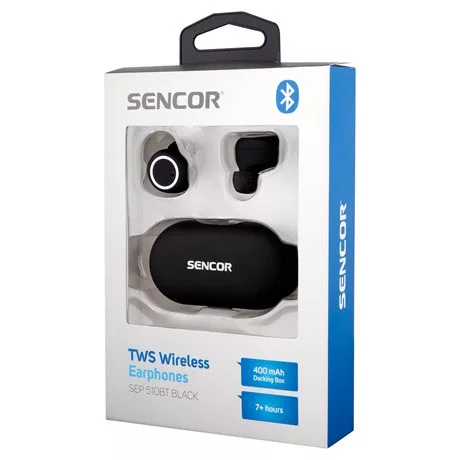 Sencor FÜLHALLGATÓ BT TWS SEP 510BT BK TWS