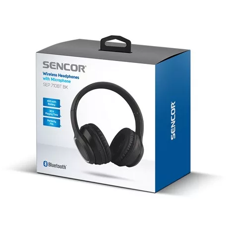 Sencor FEJHALLGATÓ BLUETOOTH SEP 710BT BK