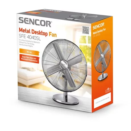 Sencor VENTILÁTOR ASZTALI, ÁTMÉRŐ 40 CM SFE 4040SL