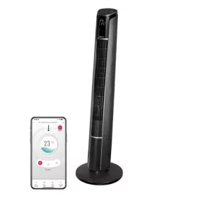   Sencor VENTILÁTOR OSZLOP WIFI SMARTBREEZE, 117 CM SFT 4207BK