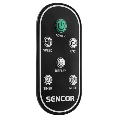 Sencor VENTILÁTOR OSZLOP WIFI SMARTBREEZE, 117 CM SFT 4207BK