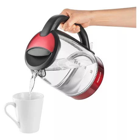 Sencor VÍZFORRALÓ ÜVEG 1,7L SWK 7401RD