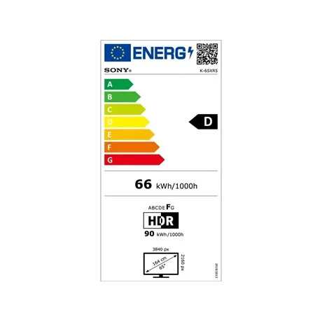 Sony UHD MINI-LED  GOOGLE SMART TV K65XR55B.CEI