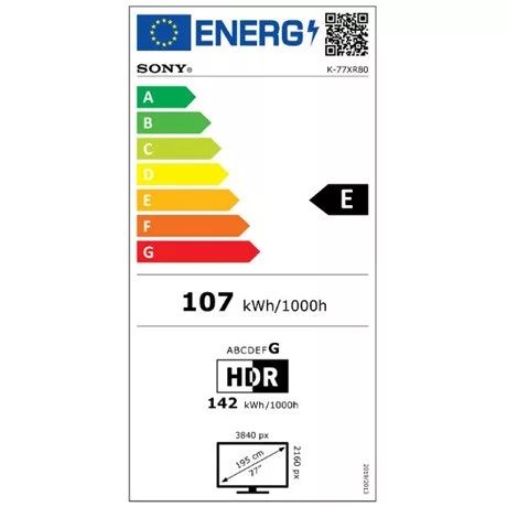 Sony UHD OLED GOOGLE SMART TV K77XR80PAEP