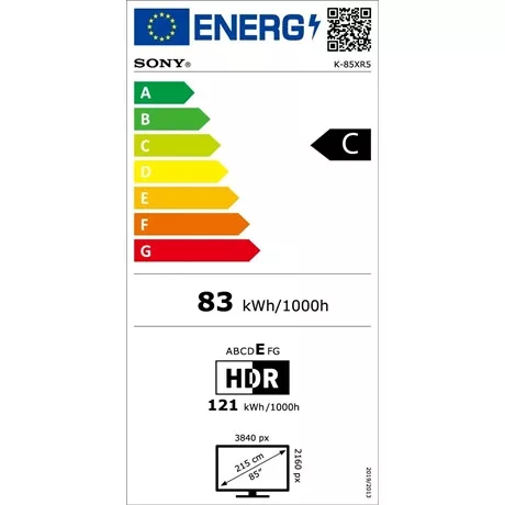 Sony UHD MINI LED  GOOGLE SMART TV K85XR55BP.CEI