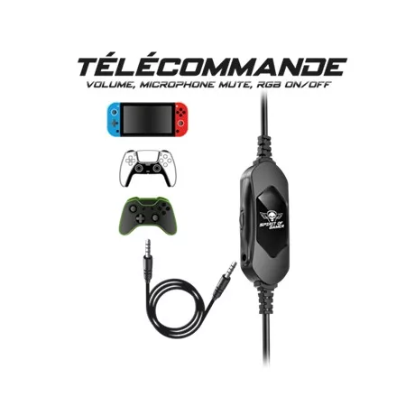 Spirit of Gamer GAMER FEJHALLGATÓ SPIRIT OF GAMER PRO H700 WHITE MIC-XH700WT