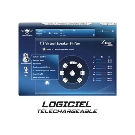 Spirit of Gamer GAMER FEJHALLGATÓ SPIRIT OF GAMER PRO H700 WHITE MIC-XH700WT