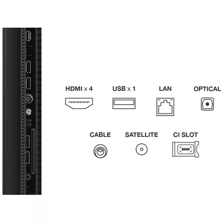 Tcl UHD MINILED QLED GOOGLE SMART TV 50C6K