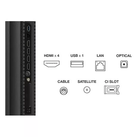 Tcl UHD MINILED QLED GOOGLE SMART TV 50C7K