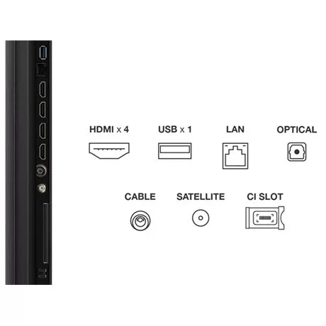 Tcl UHD MINILED QLED GOOGLE SMART TV 55C6K