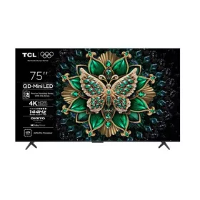 Tcl TV 75" 4K UHD MINILED QLED GOOGLE SMART 75C6K