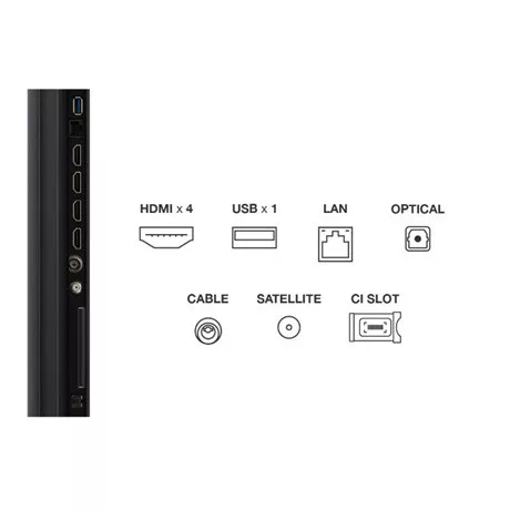 Tcl TV 75" 4K UHD MINILED QLED GOOGLE SMART 75C6K