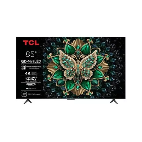 Tcl TV 85" 4K UHD MINILED QLED GOOGLE SMART 85C6K