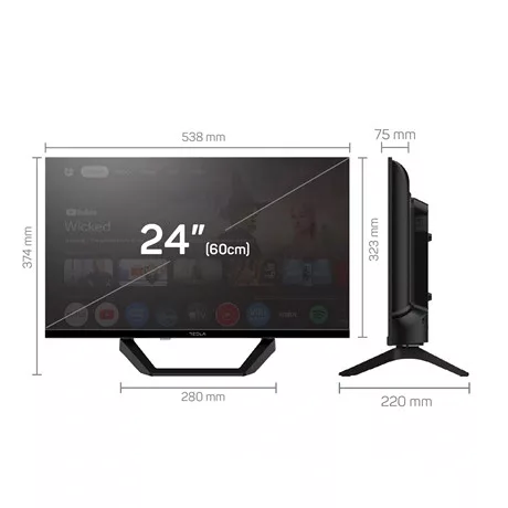 Tesla HD GOOGLE SMART LED TV 24E655BHS