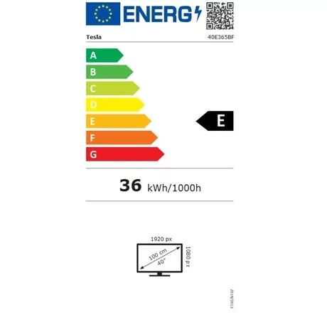 Tesla TV 40" FULL HD LED 40E365BF