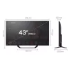 Tesla UHD GOOGLE SMART LED TV 43E655BUS