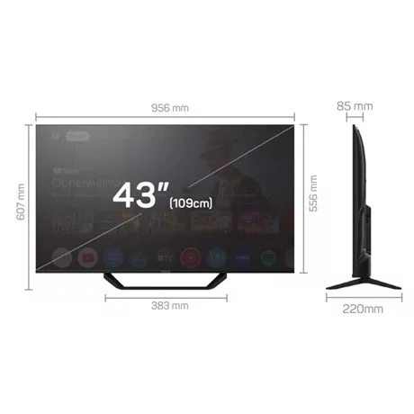Tesla TV 43" 4K UHD GOOGLE SMART LED 43E655BUS