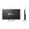 Tesla TV 43" 4K UHD QLED GOOGLE SMART Q43E655GUS