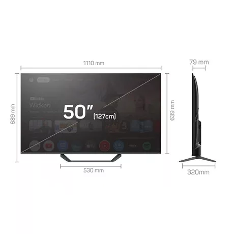 Tesla UHD QLED GOOGLE SMART TV Q50E655GUS