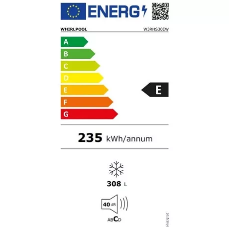 Whirlpool FAGYASZTÓLÁDA 308 L W3RHS30EW