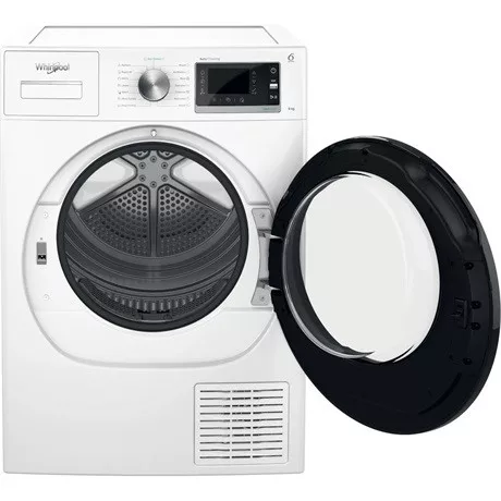 Whirlpool SZÁRÍTÓGÉP HŐSZIVATTYÚS 9 KG W6 D94WB EE