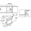 Whirlpool SÜTŐ BEÉPÍTHETŐ ELEKTROMOS W7 OM4 4S1 P