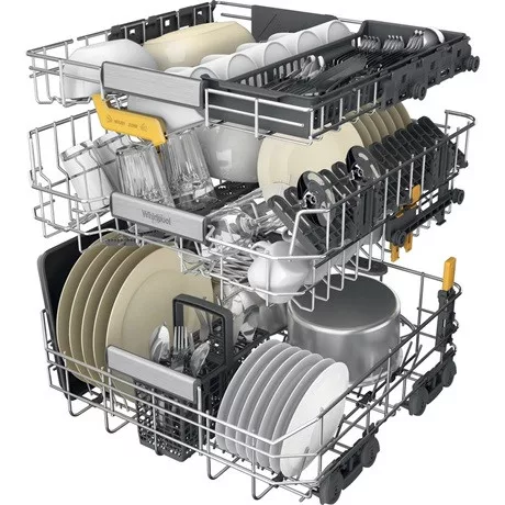 Whirlpool MOSOGATÓGÉP BEÉPÍTHETŐ 14 TERÍTÉK W8I HF58 TUS
