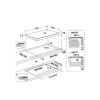 Whirlpool FŐZŐLAP BEÉPÍTHETŐ INDUKCIÓS WEX9024DCFF